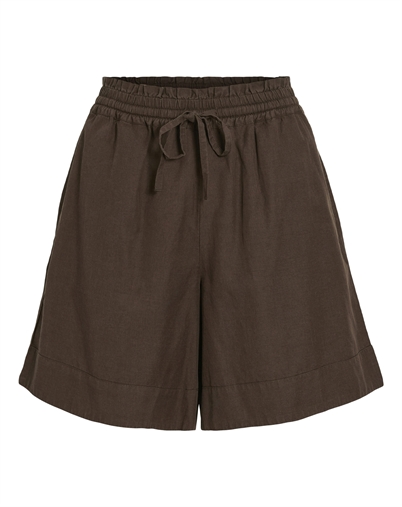 Vila - VITevira Loose Fit Shorts - Slate Black
